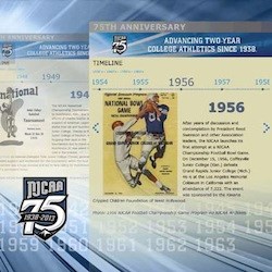 NJCAA 75th Anniversary Alert: Historic timeline feature added to NJCAA website